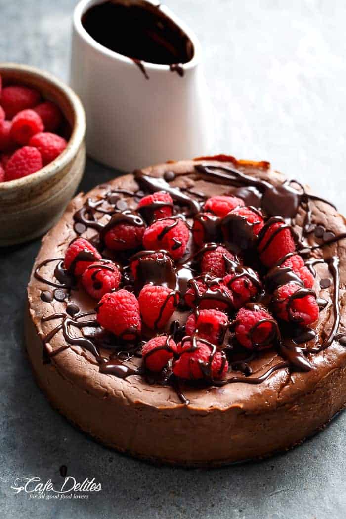 Indulge Guilt-Free: Low Carb & Low Fat Chocolate Raspberry Cheesecake